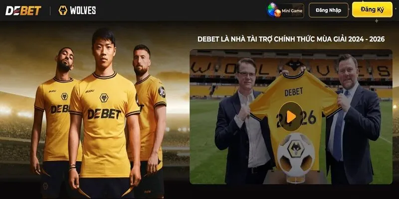 đăng nhập Debet